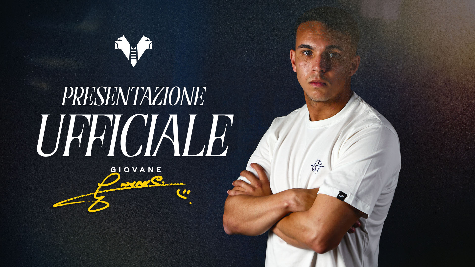 Hellas Verona, domani la presentazione di Giovane