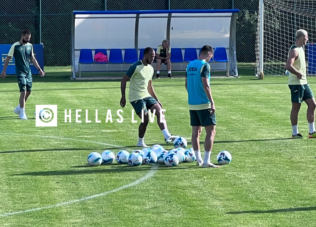 Hellas Verona, primo allenamento per Ebosse