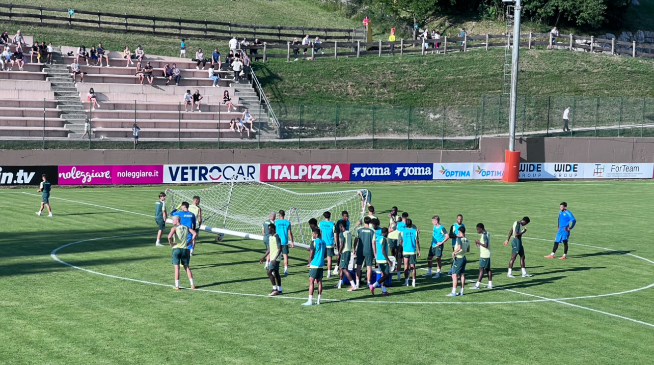 Folgaria 2025, allenamento questa mattina