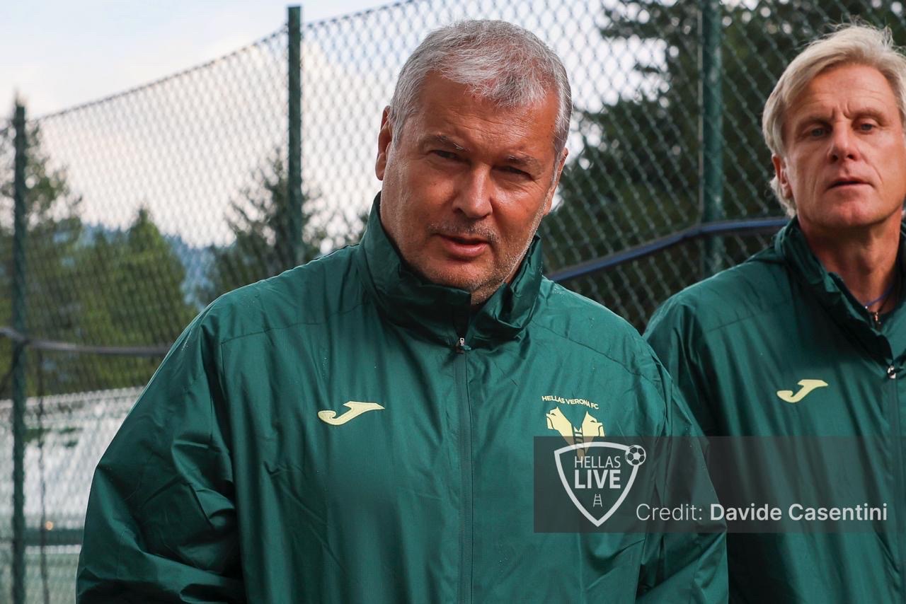 Folgaria 2025, Hellas Verona: Sogliano presente in ritiro