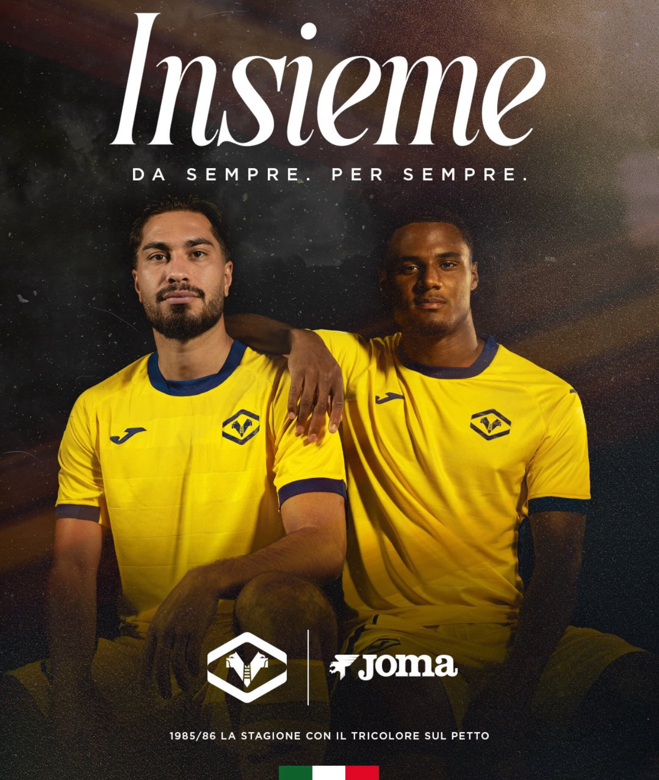 Hellas Verona, Away Kit 2025/26: Insieme. Da sempre. Per sempre