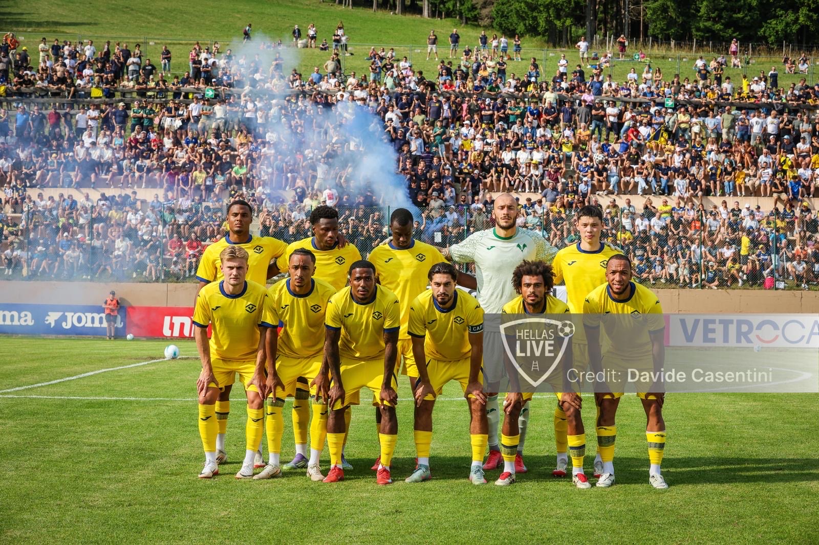 Folgaria 2025. Amichevole, finale Hellas Verona-Rovereto 9-0