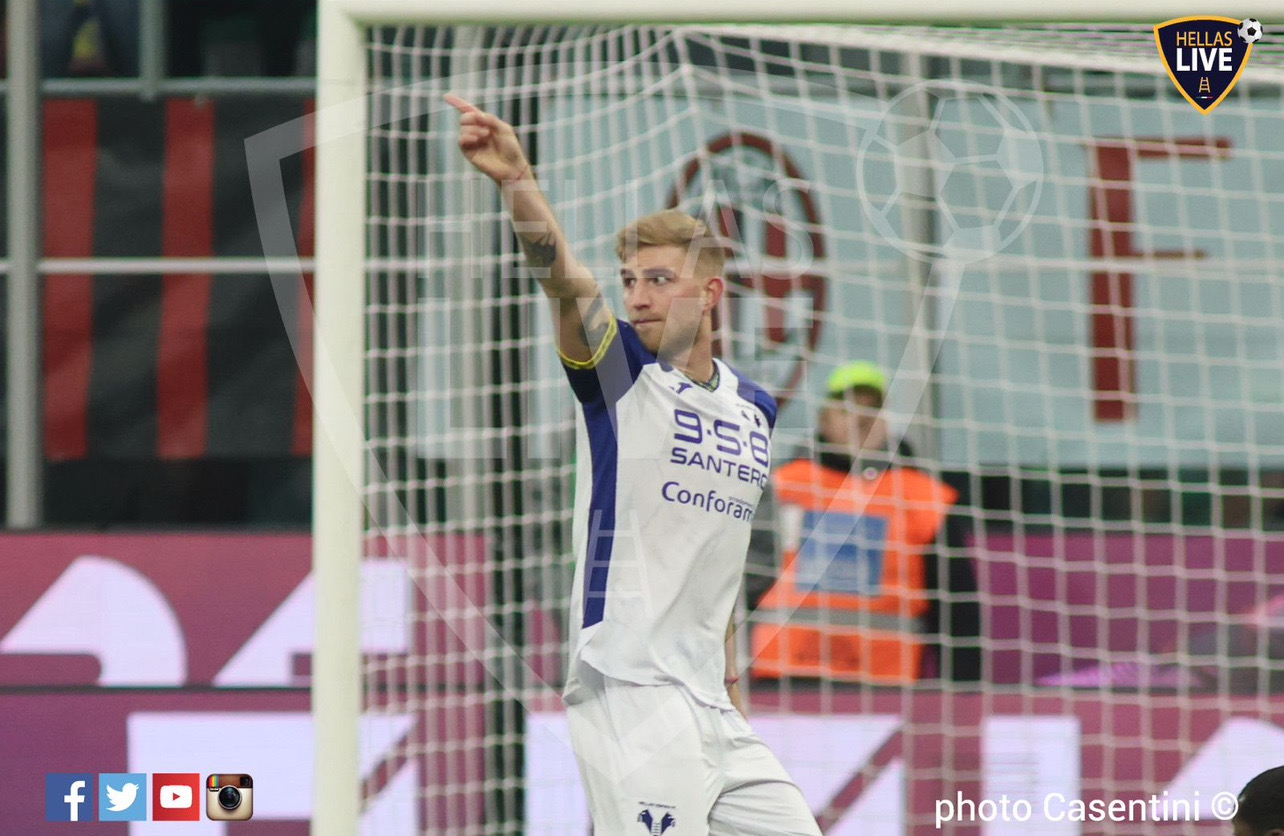 Valentini è a Verona. Stasera raggiungerà i gialloblù a Folgaria