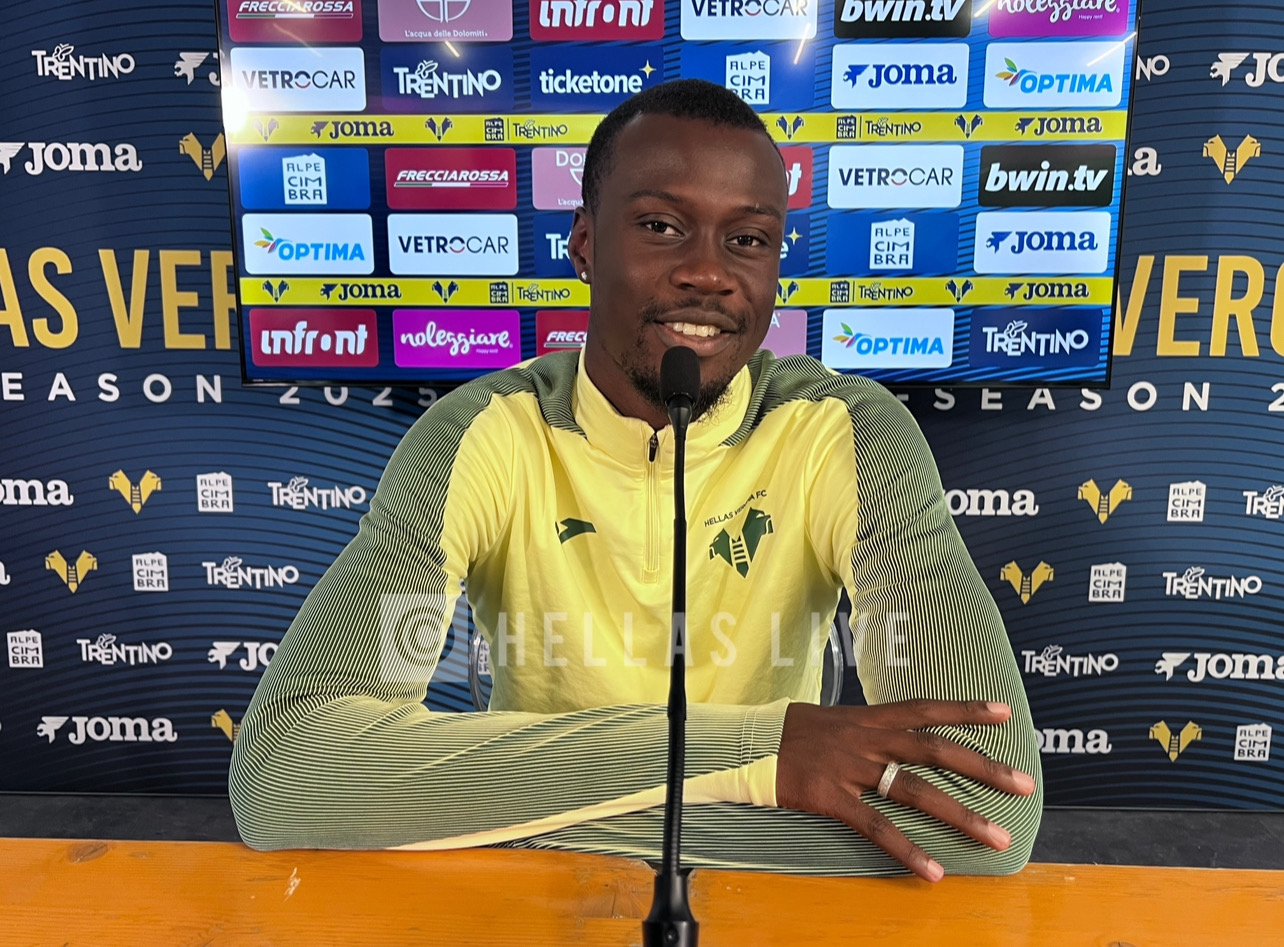 Niasse: “A Verona sento fiducia. Darò sempre il massimo per l’Hellas”