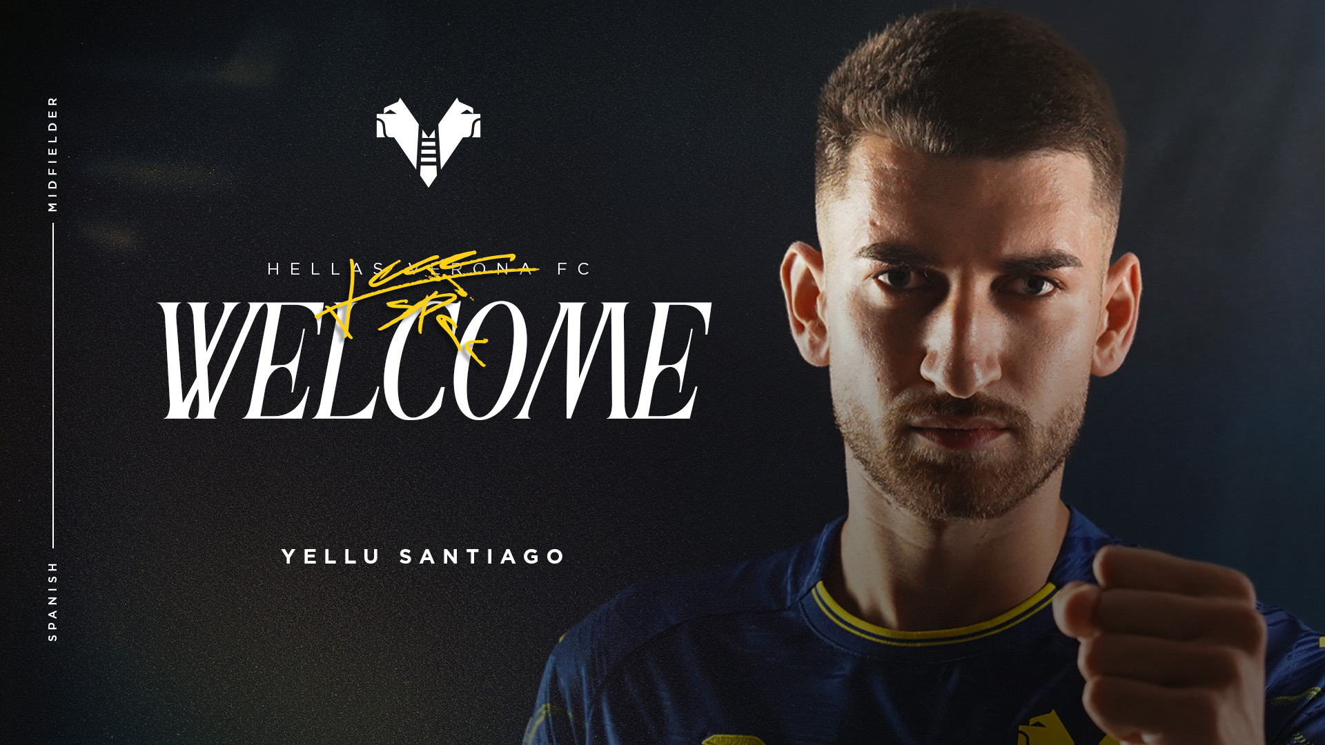 UFFICIALE. Hellas Verona, contratto sino al 30 giugno 2028 per Yellu Santiago