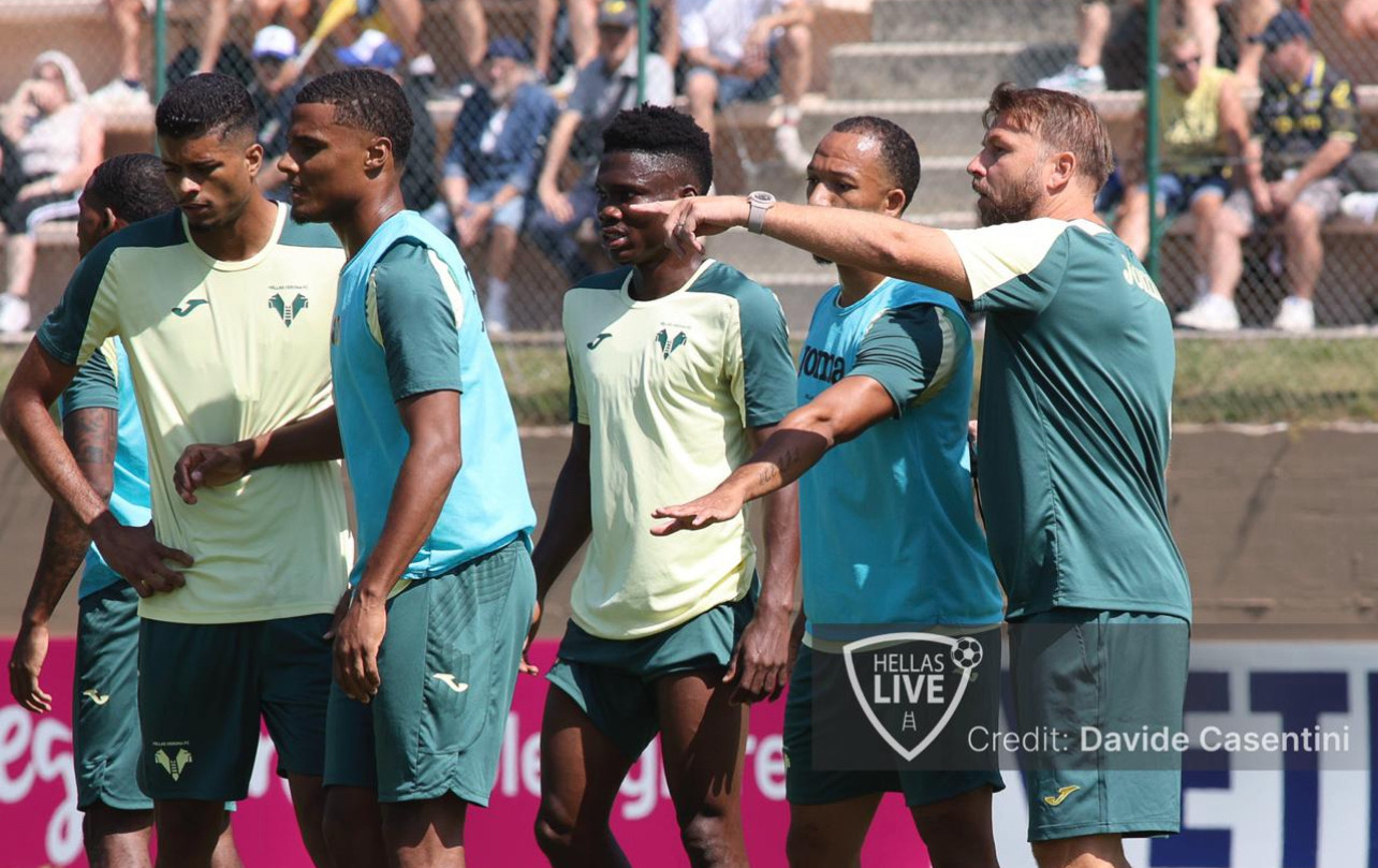 Folgaria 2025, Hellas Verona: allenamento questa mattina