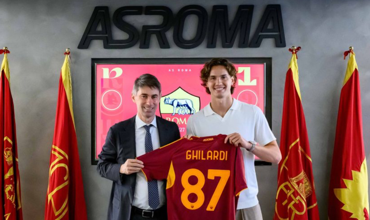 Roma, contratto sino al 30 giugno 2030 per Ghilardi