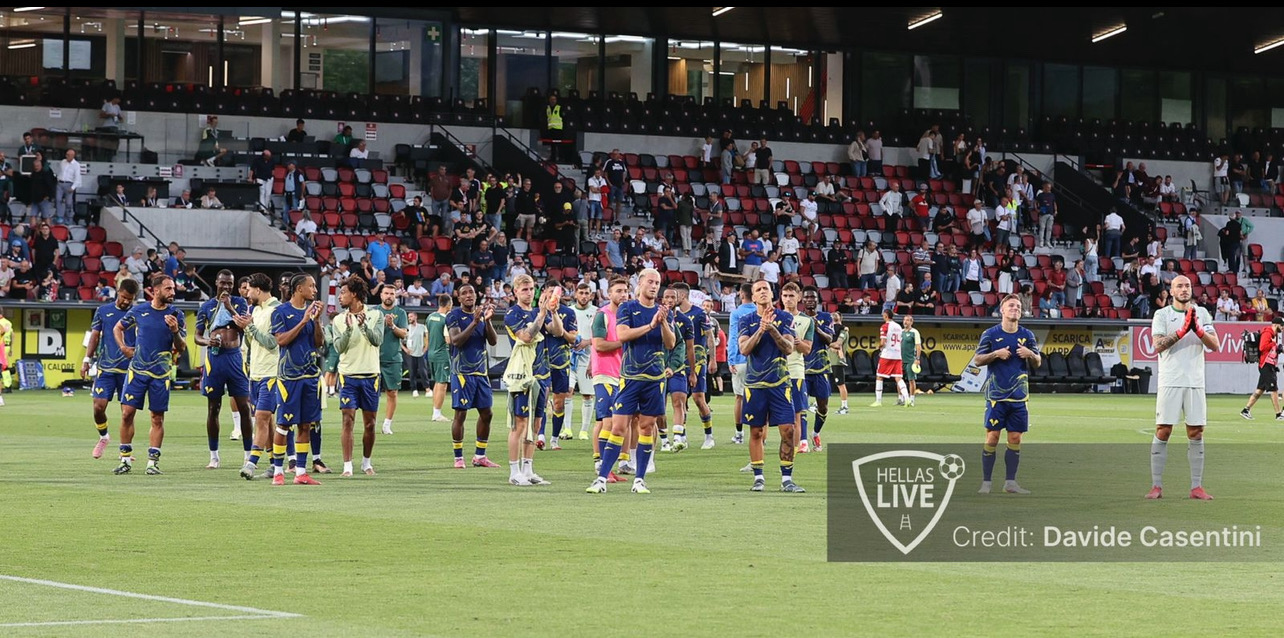 Hellas Verona, lunedì libero per i gialloblù