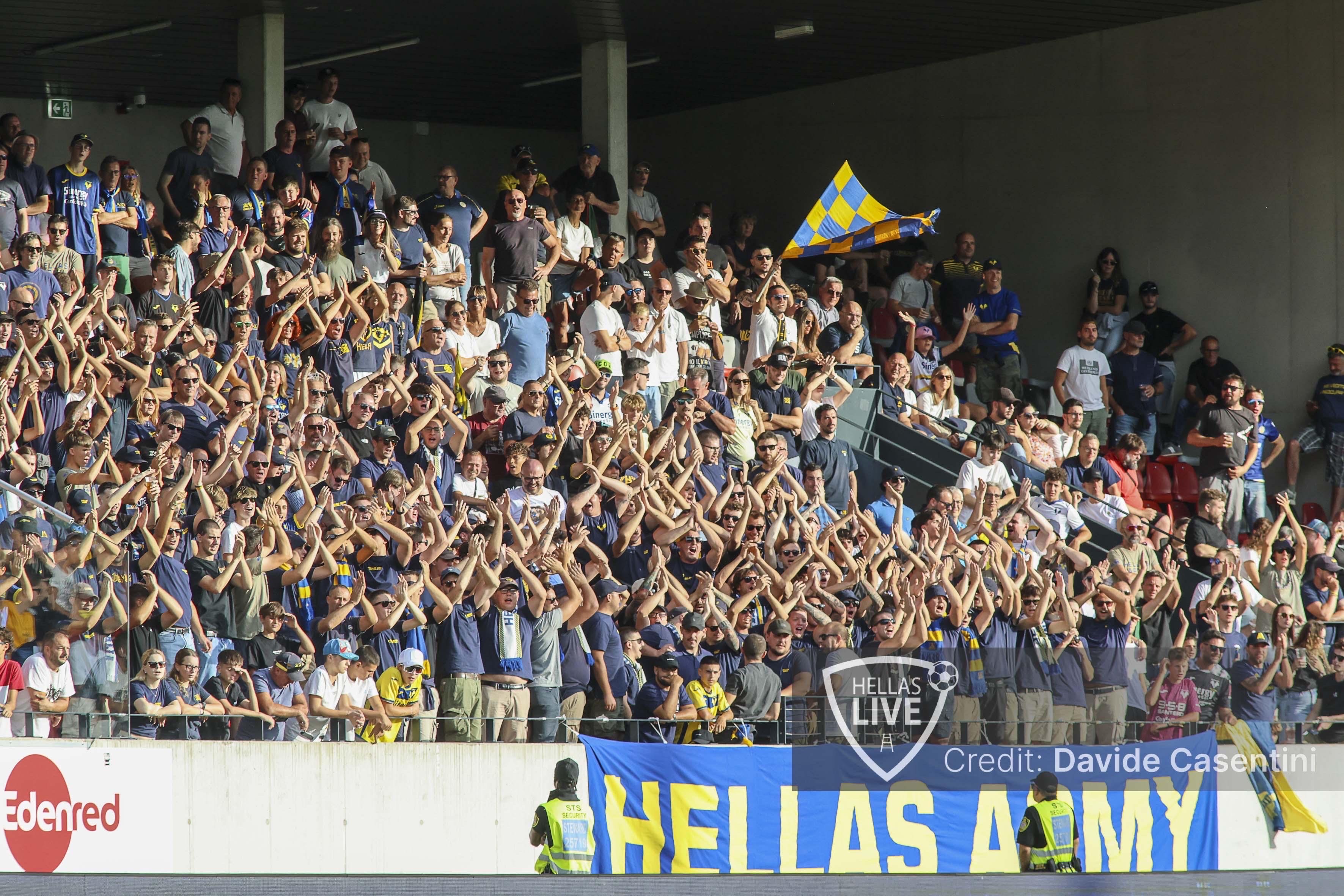 UFFICIALE. Amichevole Hellas Verona-FC St. Pauli sabato 9 agosto. Info biglietti