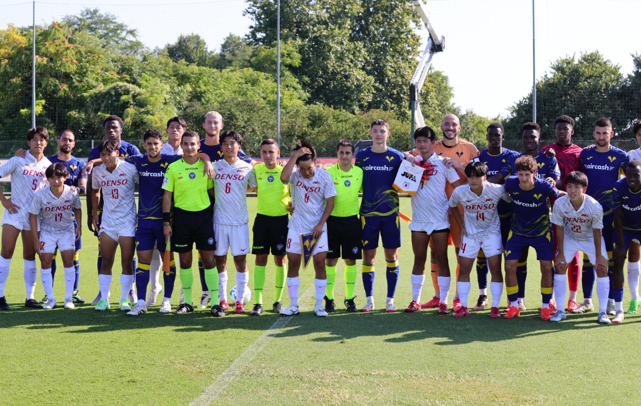 Amichevole, finale Hellas Verona-JUFA 1-0