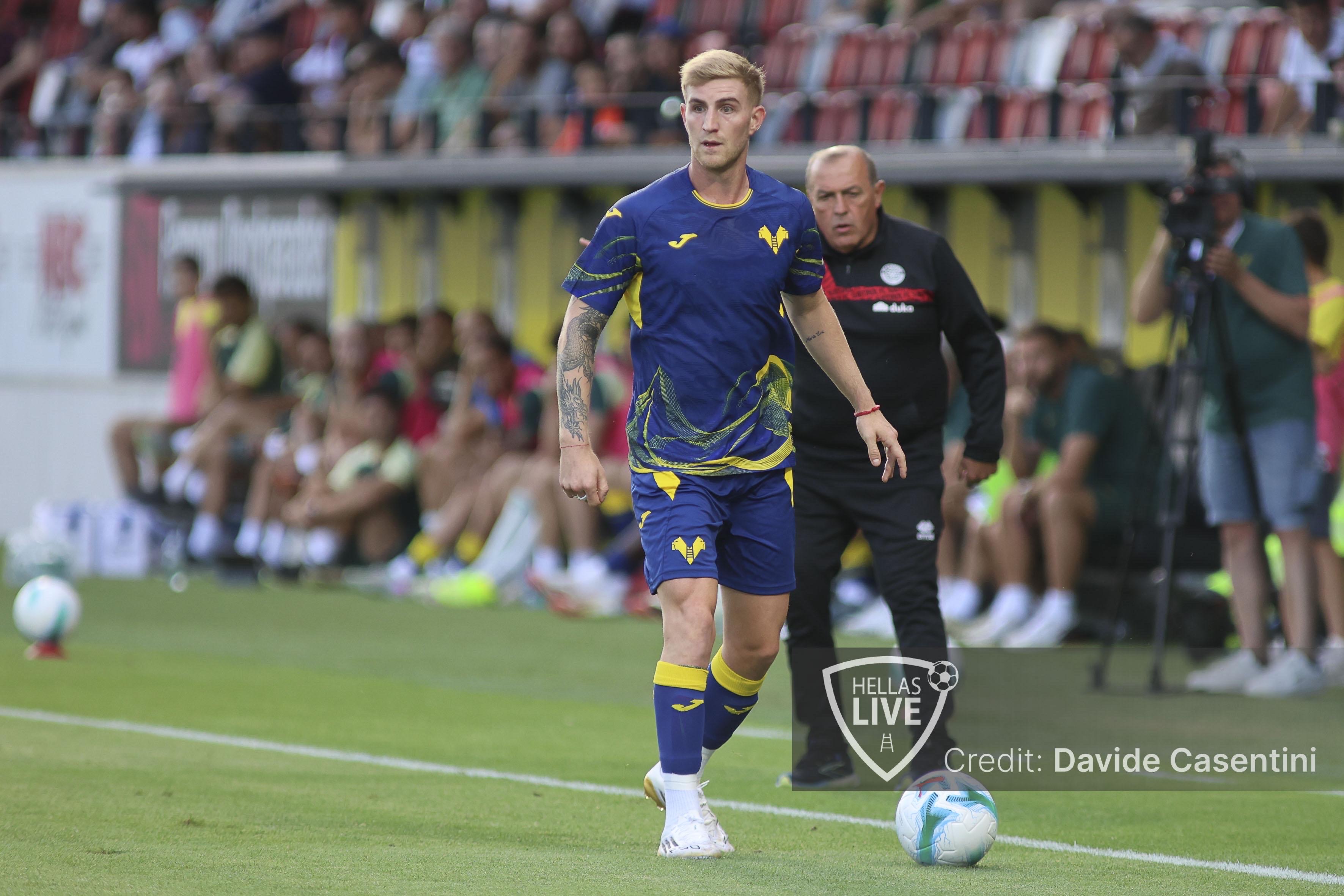 Coppa Italia. Audace Cerignola-Hellas Verona infortunio muscolare per Valentini