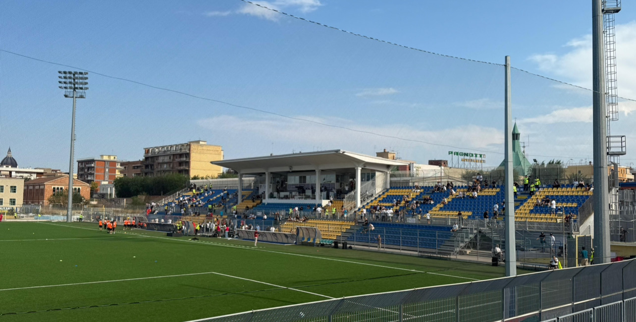 Audace Cerignola-Hellas Verona 1-1, al 91’ rete di Sainz-Maza