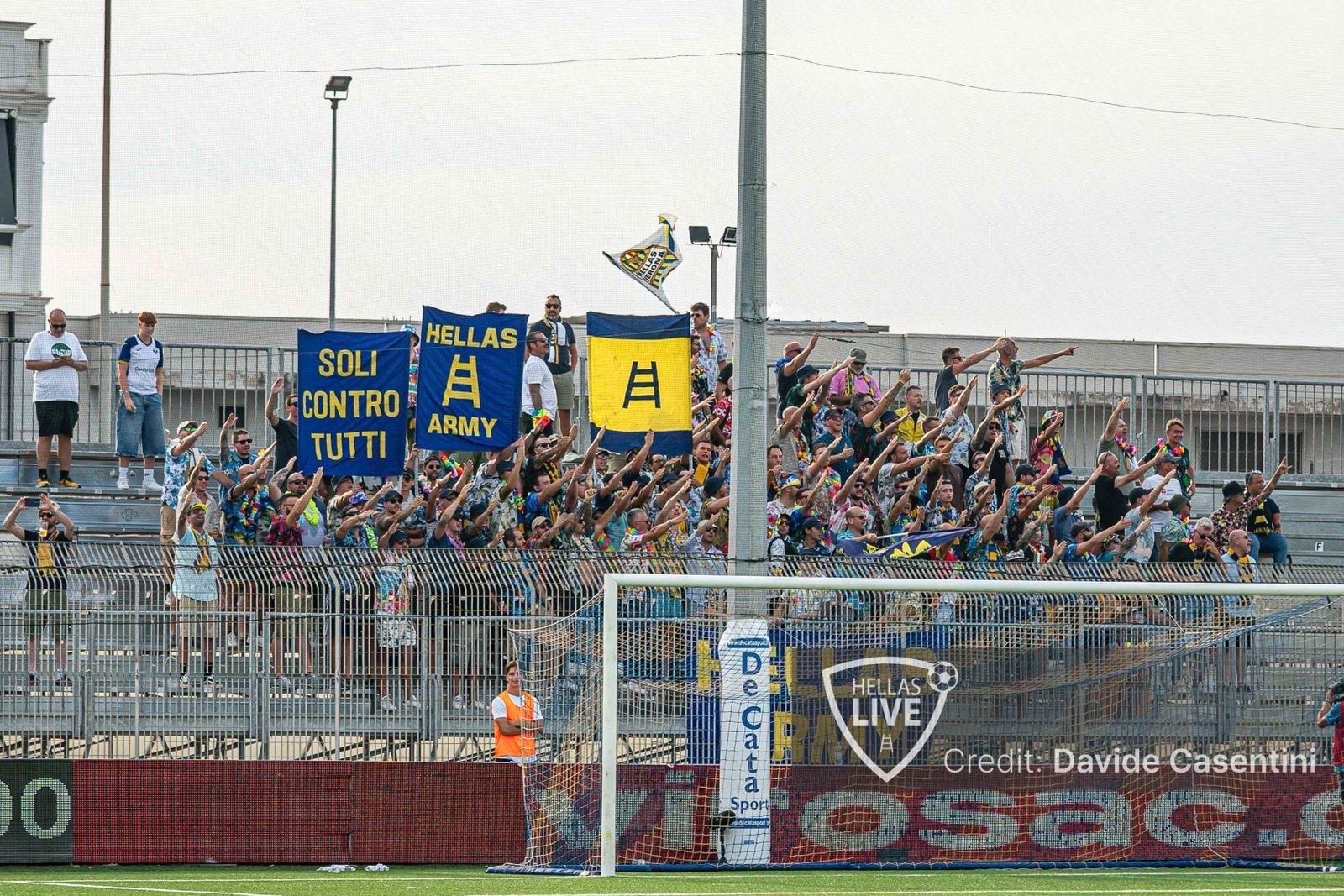Audace Cerignola-Hellas Verona, i tifosi scaligeri presenti allo stadio Monterisi