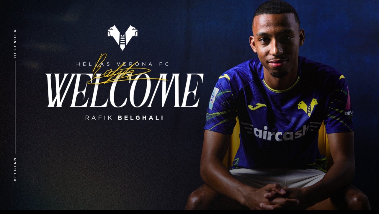 UFFICIALE. Belghali all’Hellas Verona. Contratto sino al 30 giugno 2029
