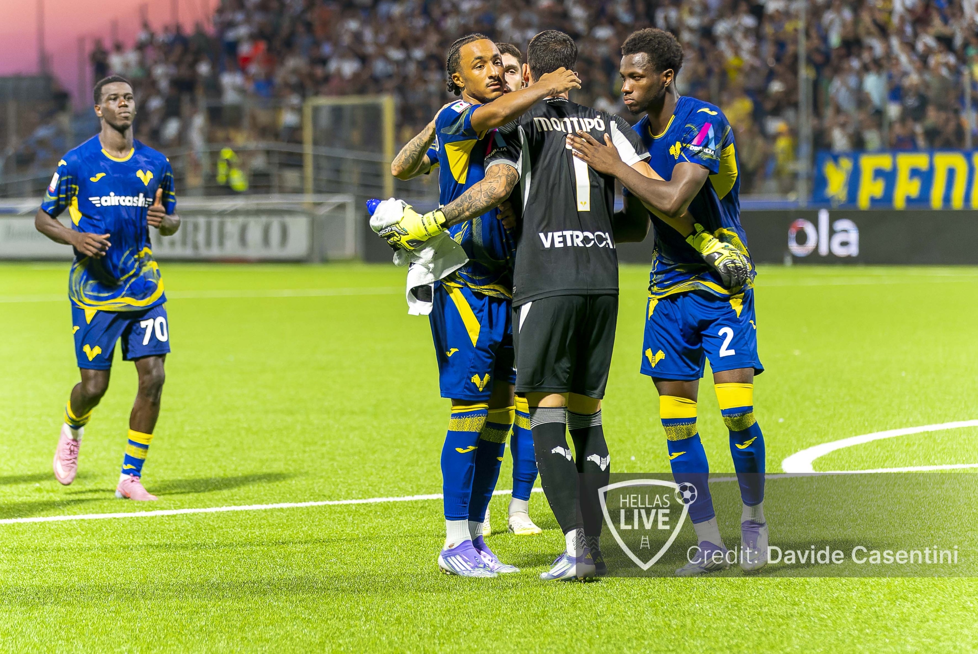 Hellas Verona, allenamento questa mattina