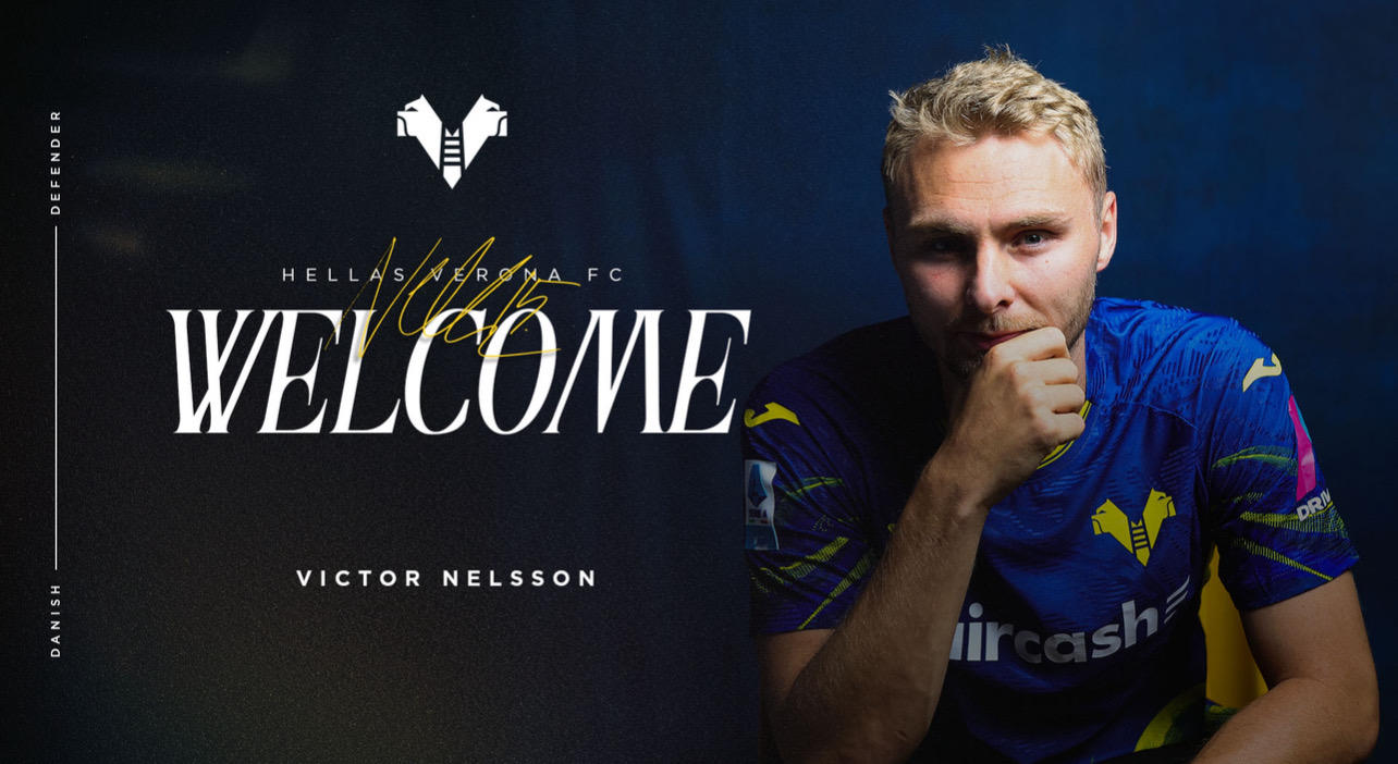UFFICIALE. Nelsson all’Hellas Verona in prestito con diritto di opzione