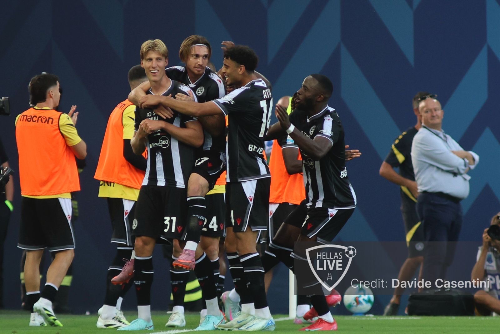 Udinese-Hellas Verona: 1-0 Kristensen