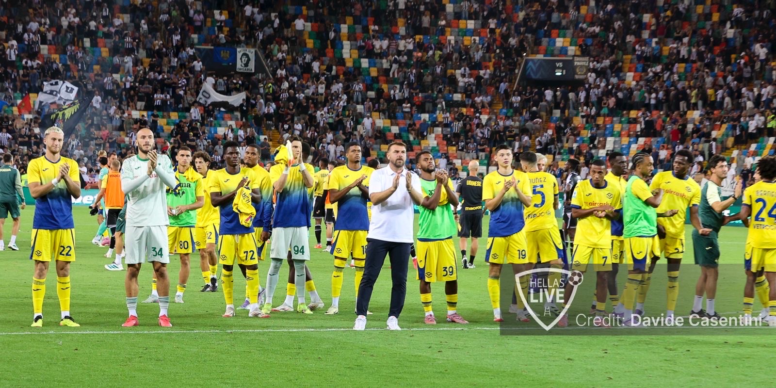 Pagelle Gialloblù. Udinese-Hellas Verona 1-1