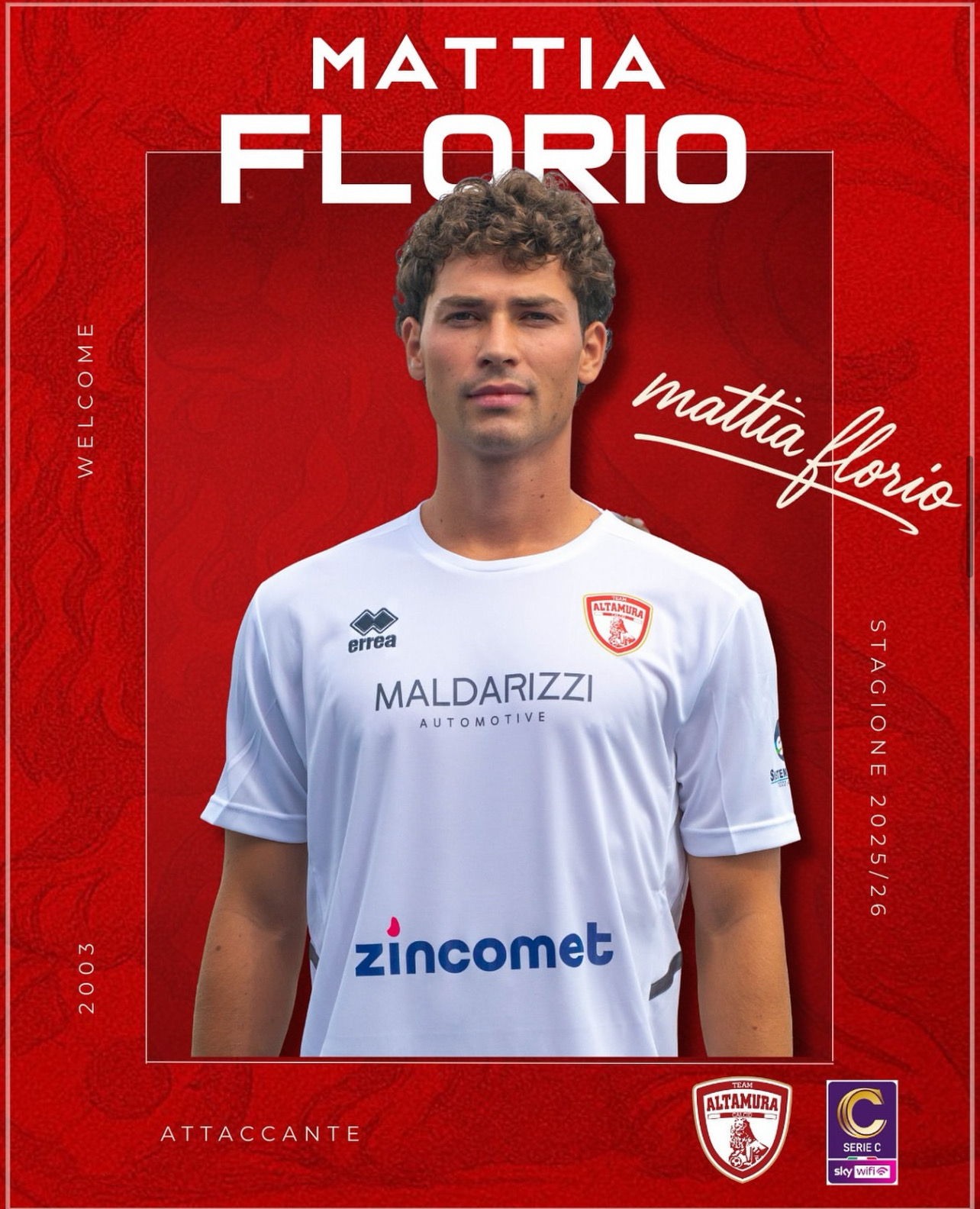 UFFICIALE. Hellas Verona, Florio a titolo definitivo al Team Altamura