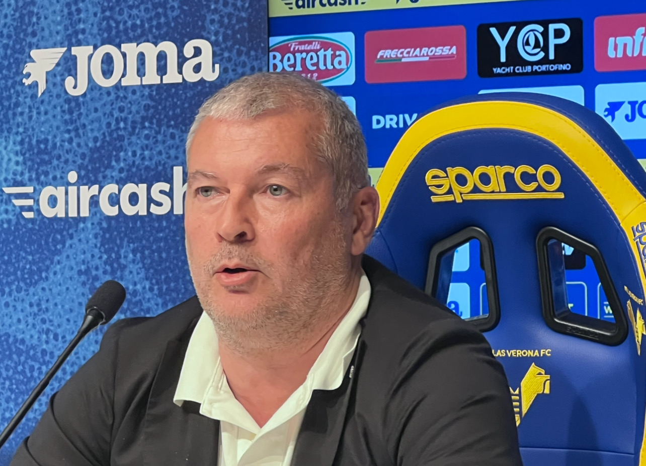 Sogliano: “Il nostro mercato è chiuso. La Roma ha bloccato l’arrivo di Baldanzi. L’Hellas Verona ha fatto quello che ha potuto”