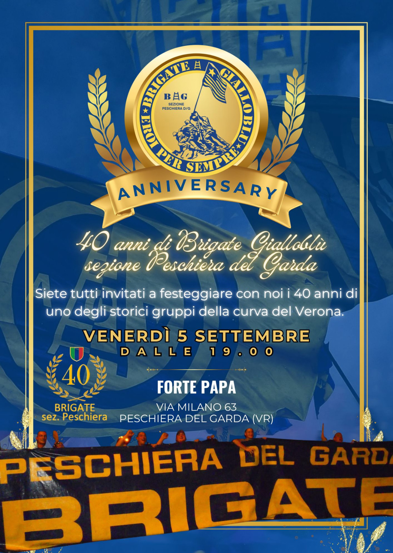 Brigate Gialloblu sezione Peschiera