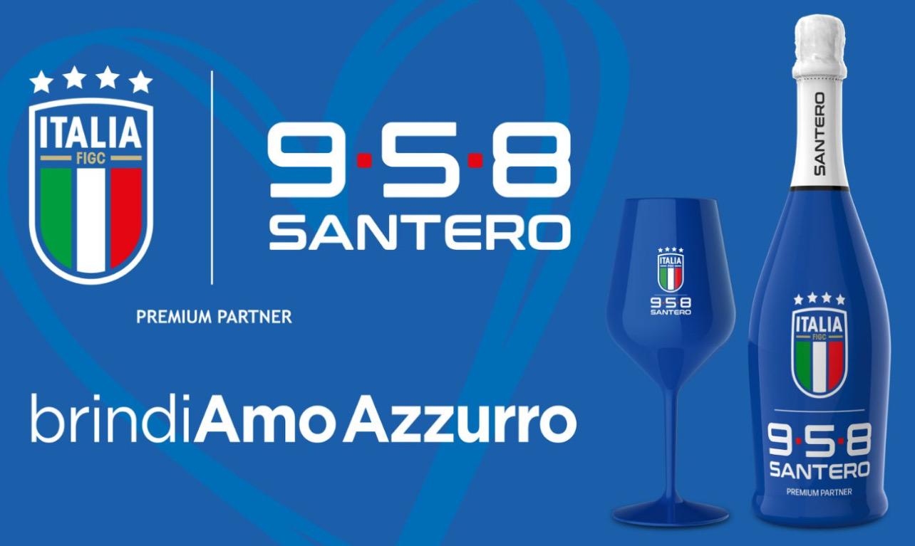 L’ex main sponsor dell’Hellas Verona, 958 Santero, nuovo Premium Partner delle Nazionali italiane di calcio