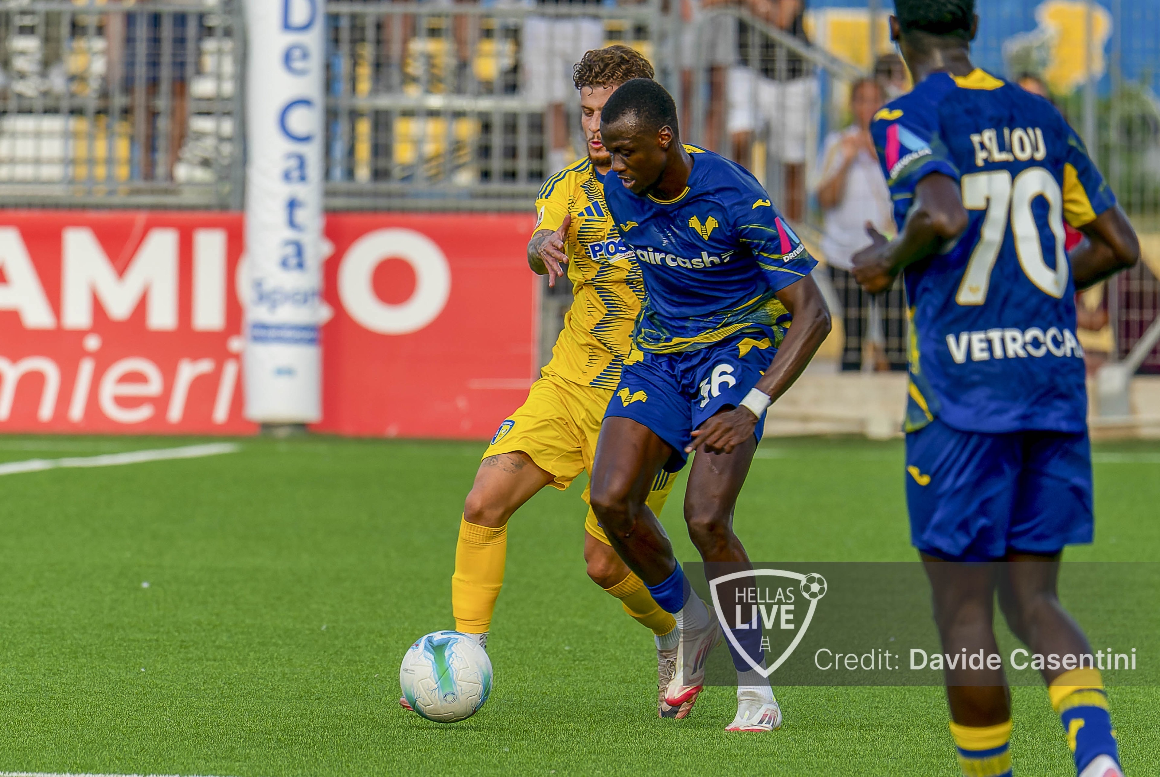 Nazionali gialloblù, oggi in campo Niasse. Protagonisti anche i Primavera scaligeri