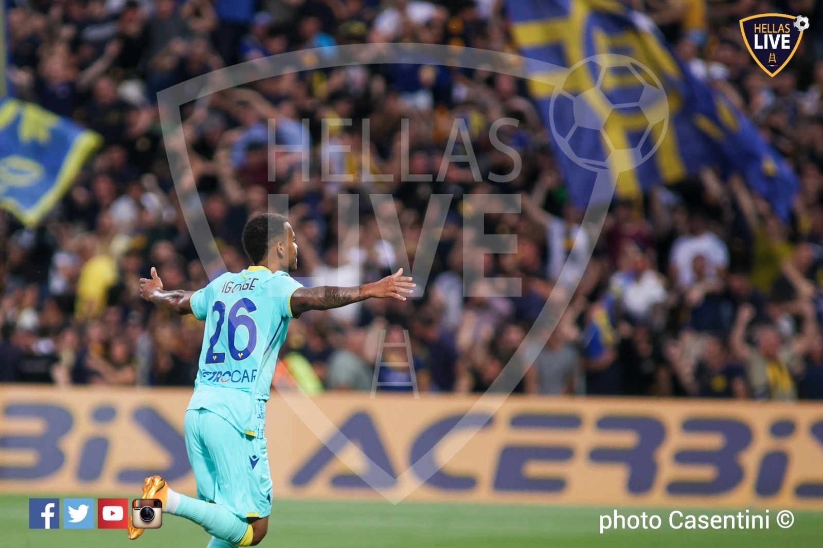 Ex Hellas, Ngonge: “Quando sono arrivato a Verona avevo una mentalità più olandese, ora sono cresciuto molto sia come giocatore che persona”