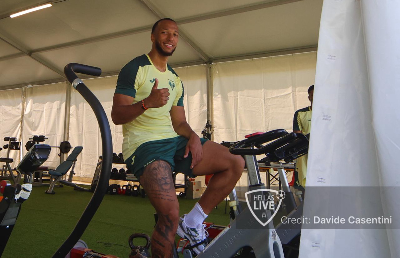 Hellas Verona, allenamento per i gialloblù