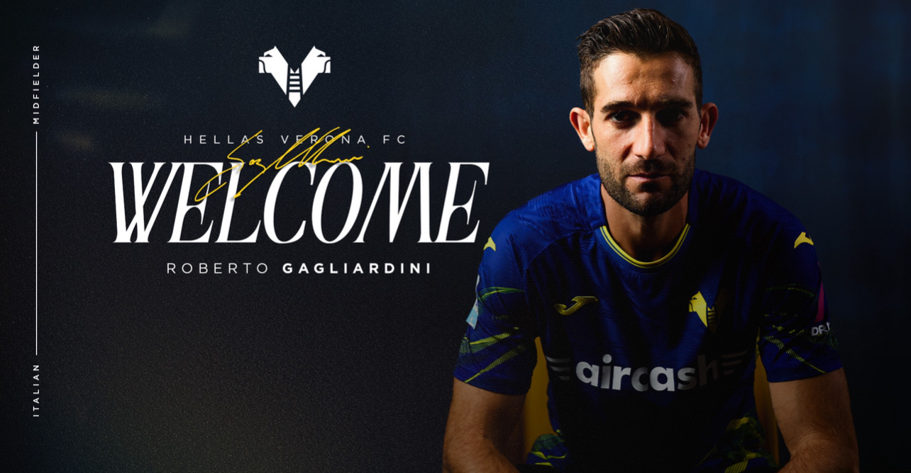 UFFICIALE. Roberto Gagliardini all’Hellas Verona