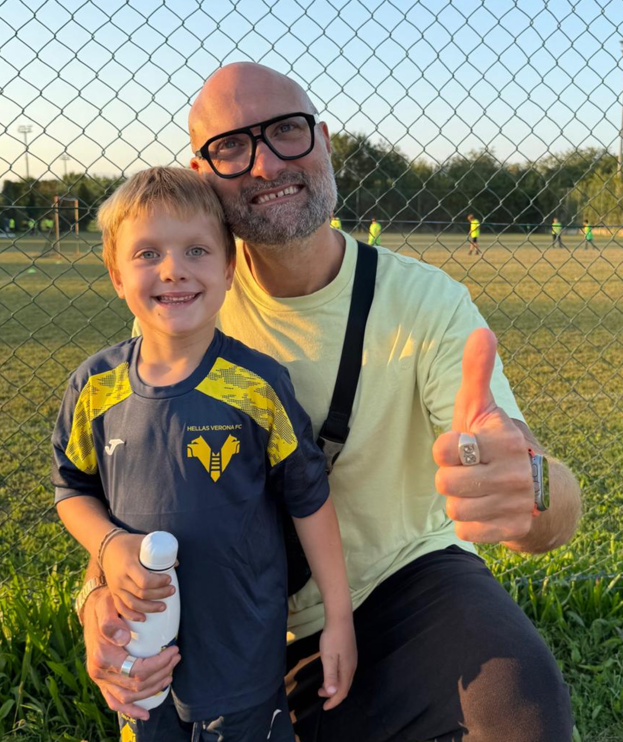 Piccoli tifosi gialloblù crescono