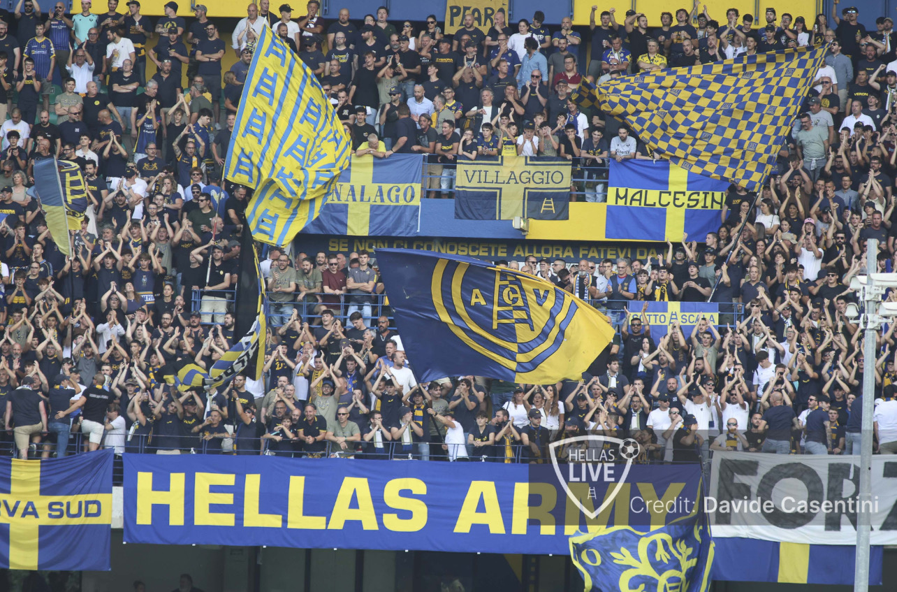 Hellas Verona-Juventus verso quota 28.000