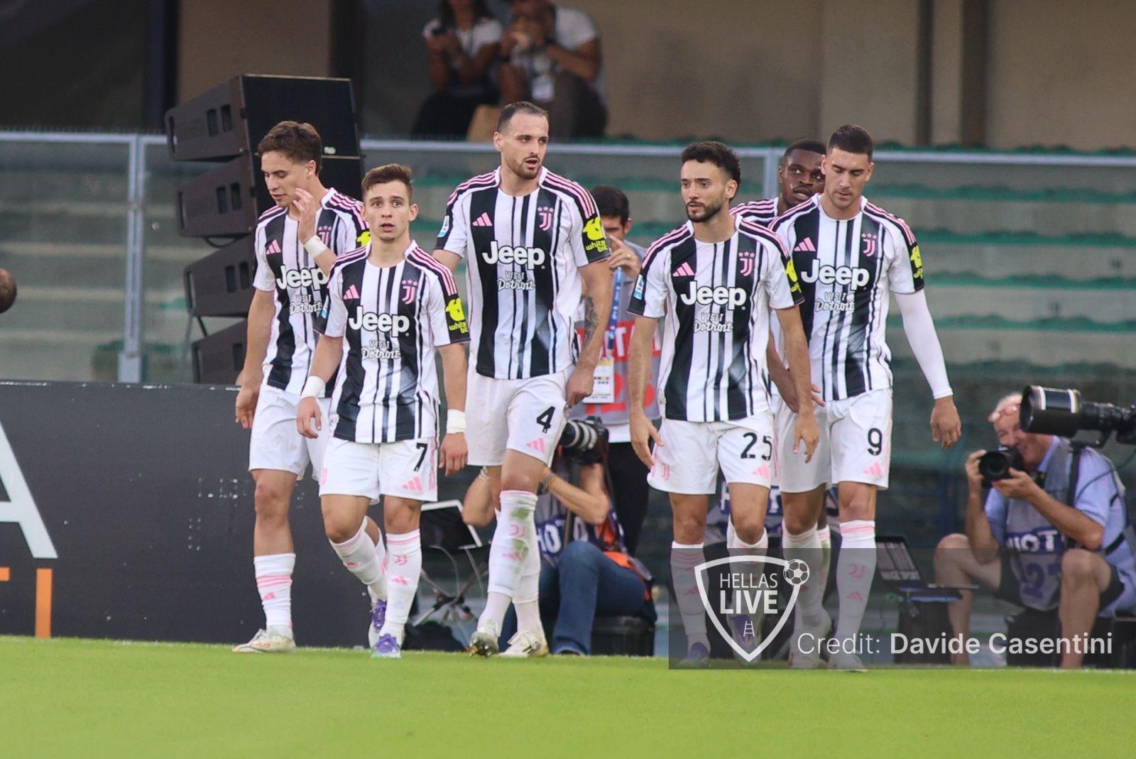 Hellas Verona-Juventus 0-1, al 19’ rete di Conceicao