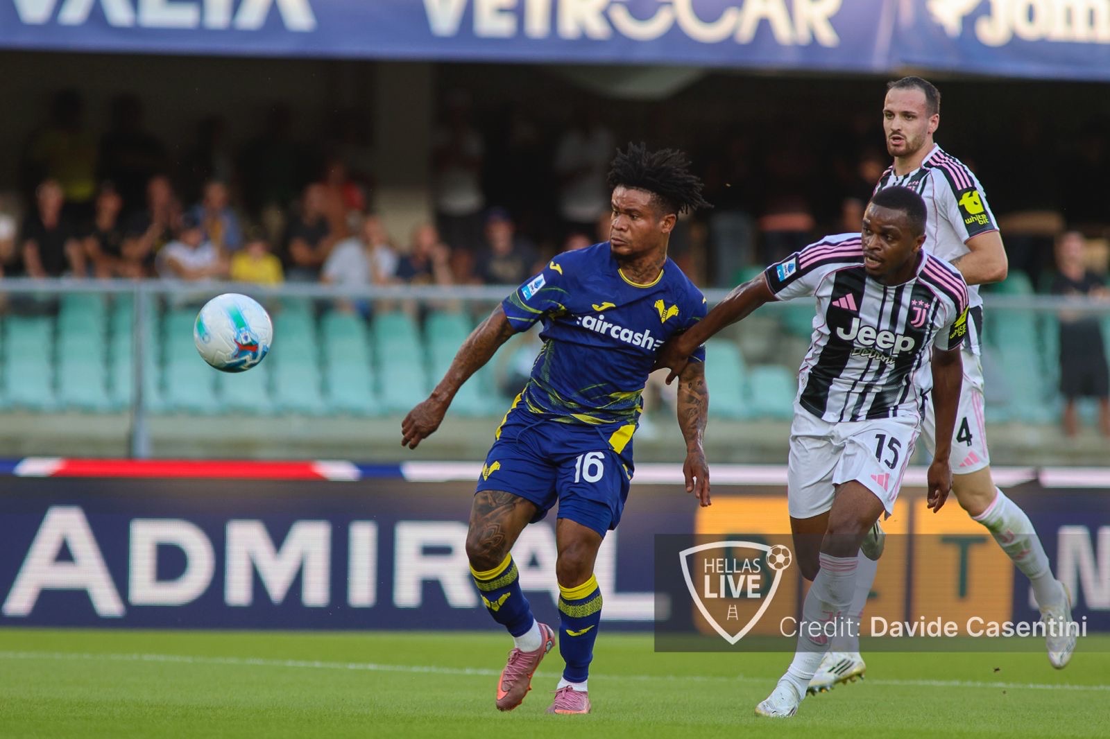 Hellas Verona-Juventus 1-1, al 43’ rigore di Orban