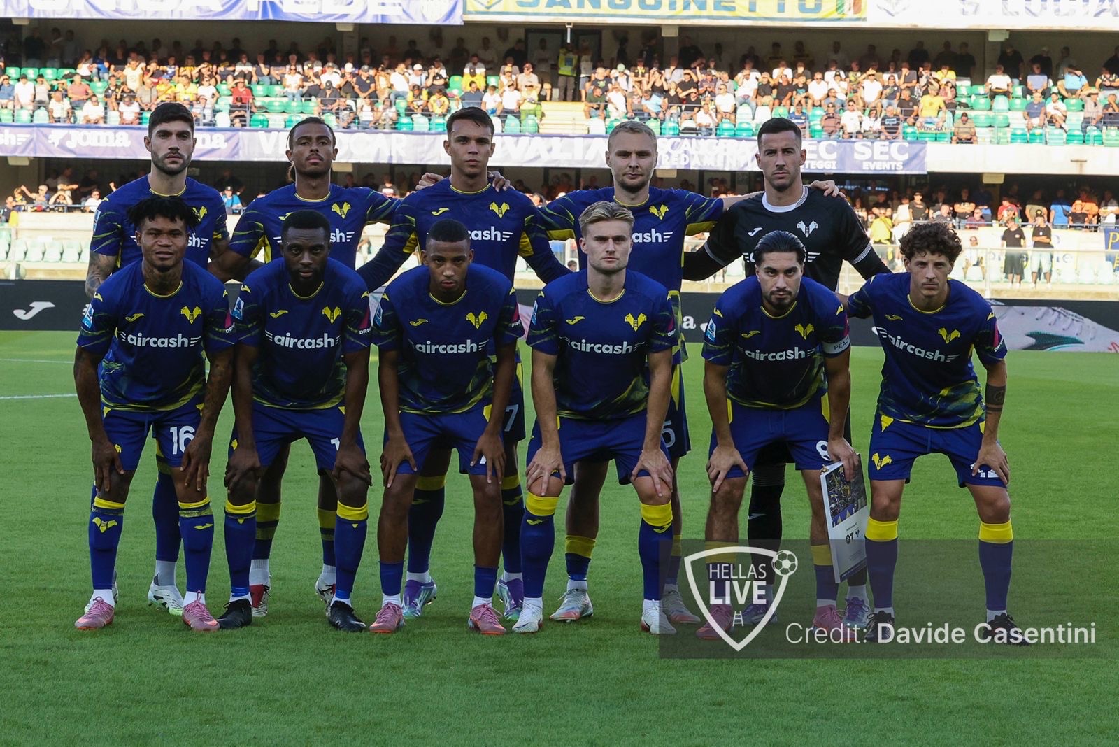 Fine primo tempo, Hellas Verona-Juventus 1-1