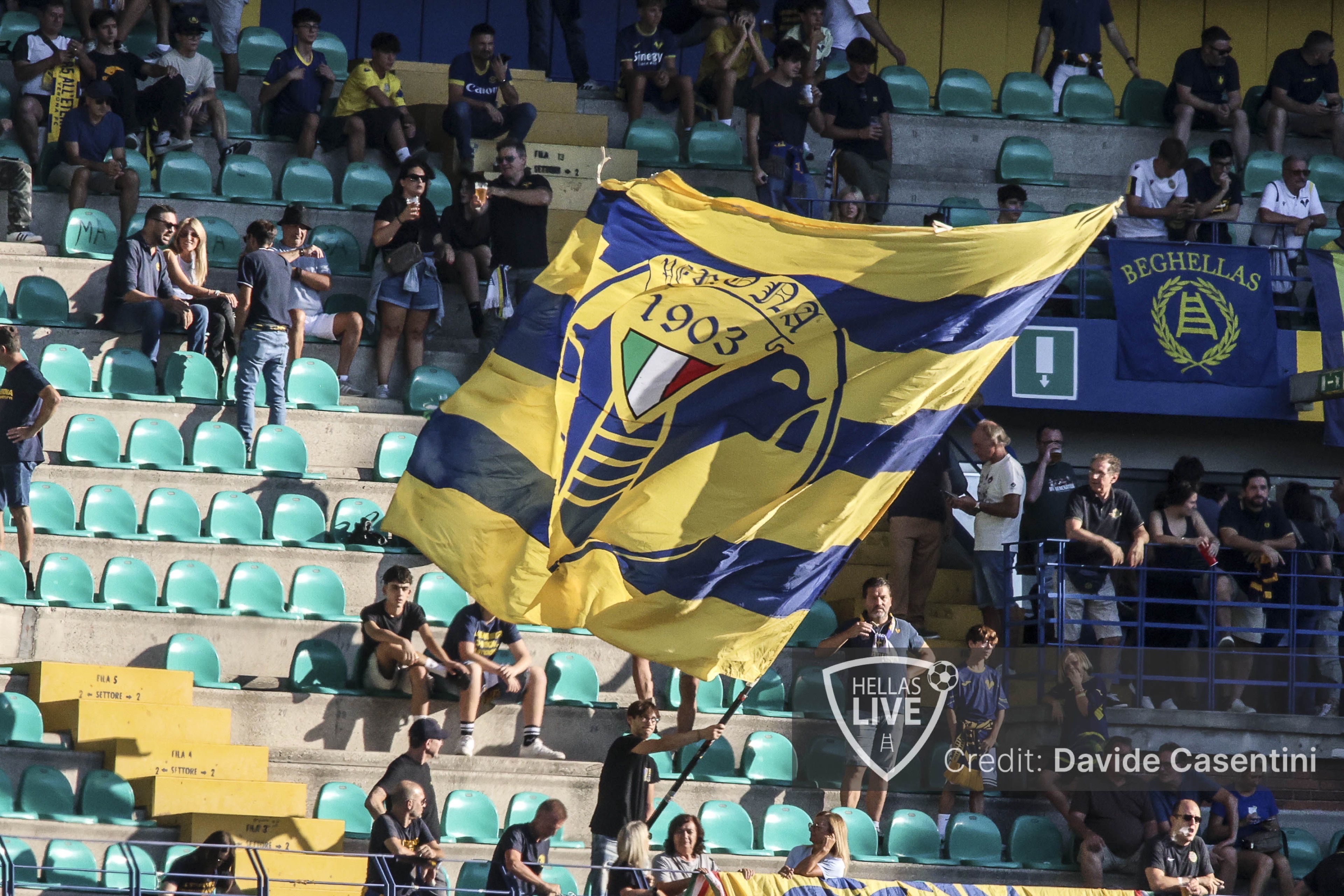 Coppa Italia. Hellas Verona-Venezia in diretta su Italia 1. Biglietti in vendita dalle ore 16 allo stadio Bentegodi