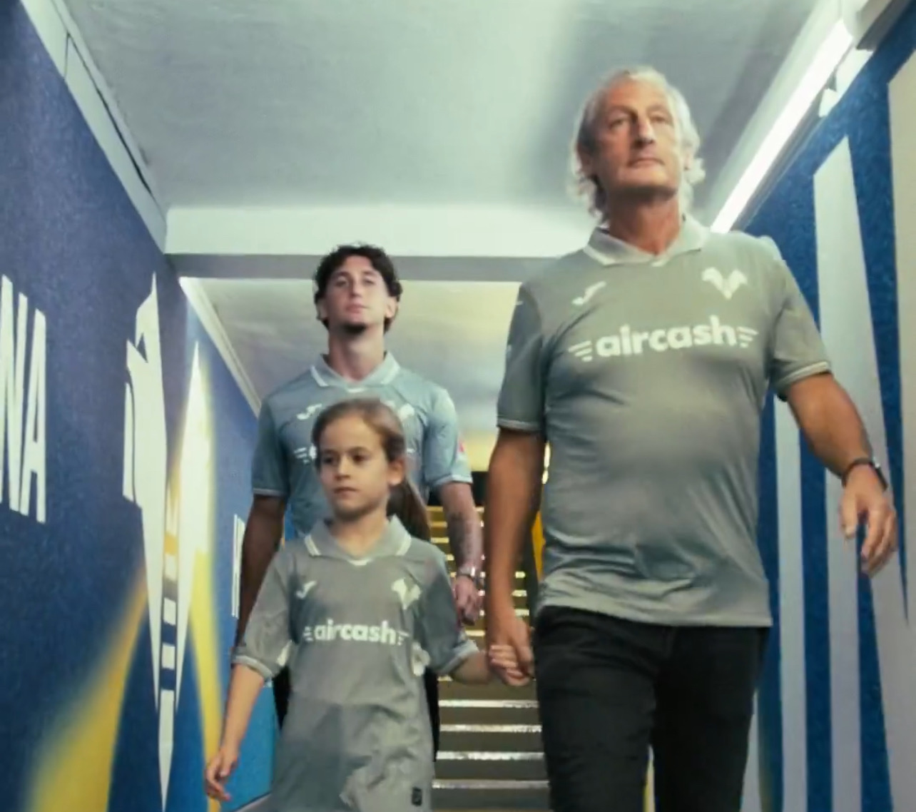 Hellas Verona, Diego Caverzan testimonial della terza maglia