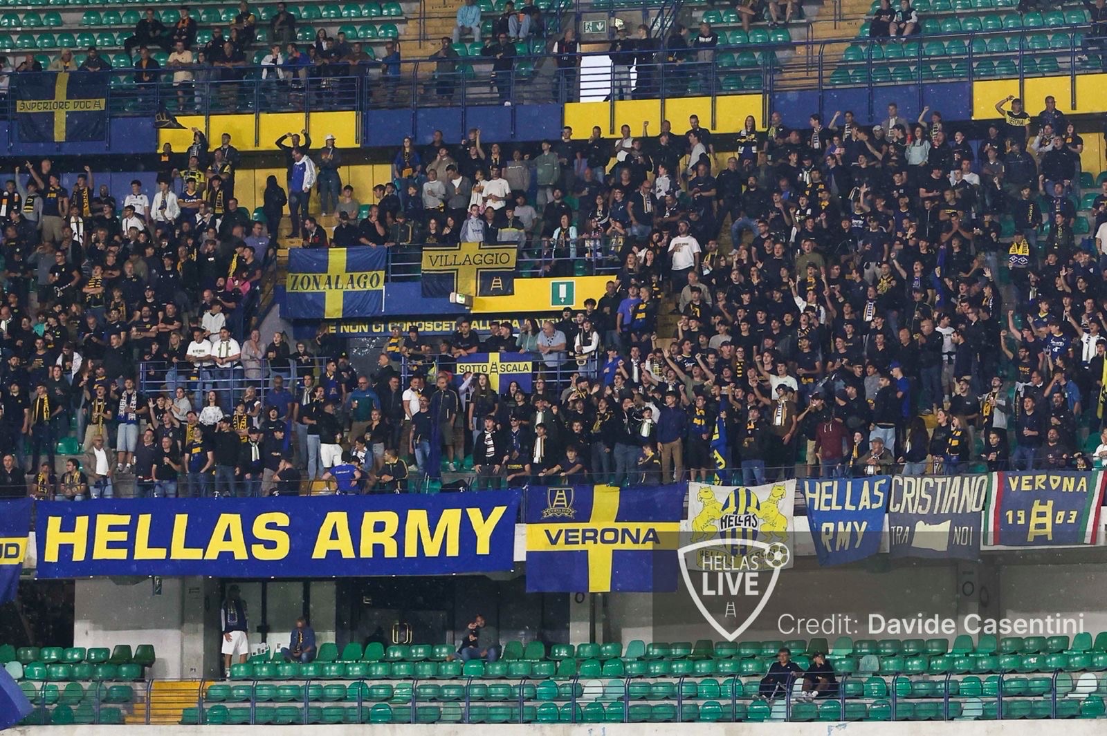 Coppa Italia. Hellas Verona-Venezia, 7.021 spettatori al Bentegodi