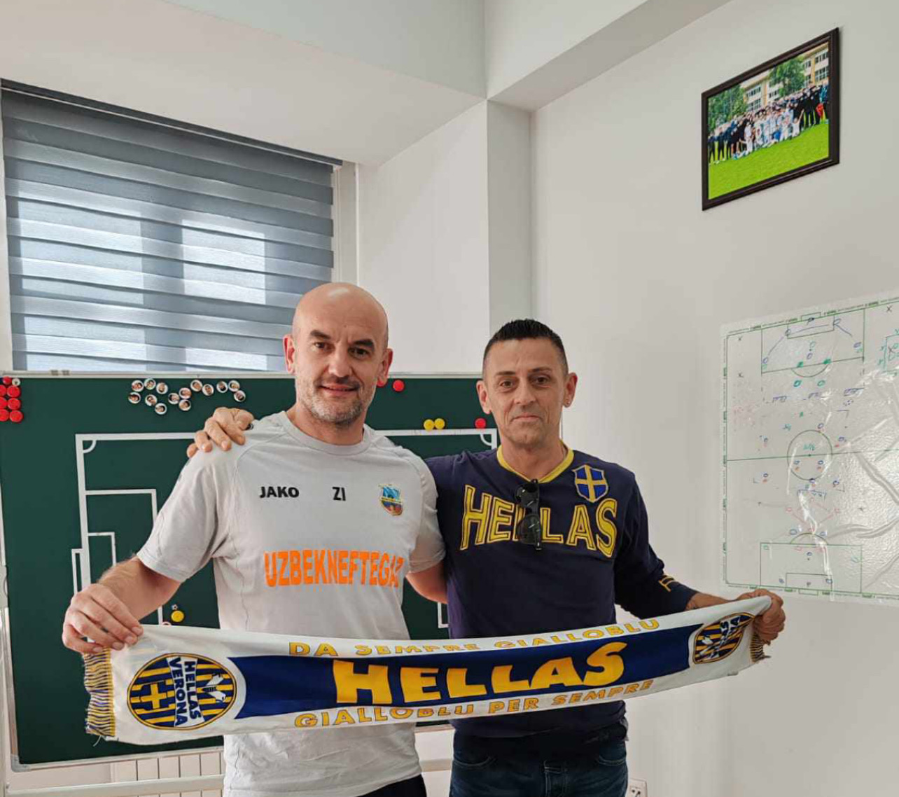 Dall'Uzbekistan, forza Hellas Verona. L’incontro con Ilyas Zeytulaev
