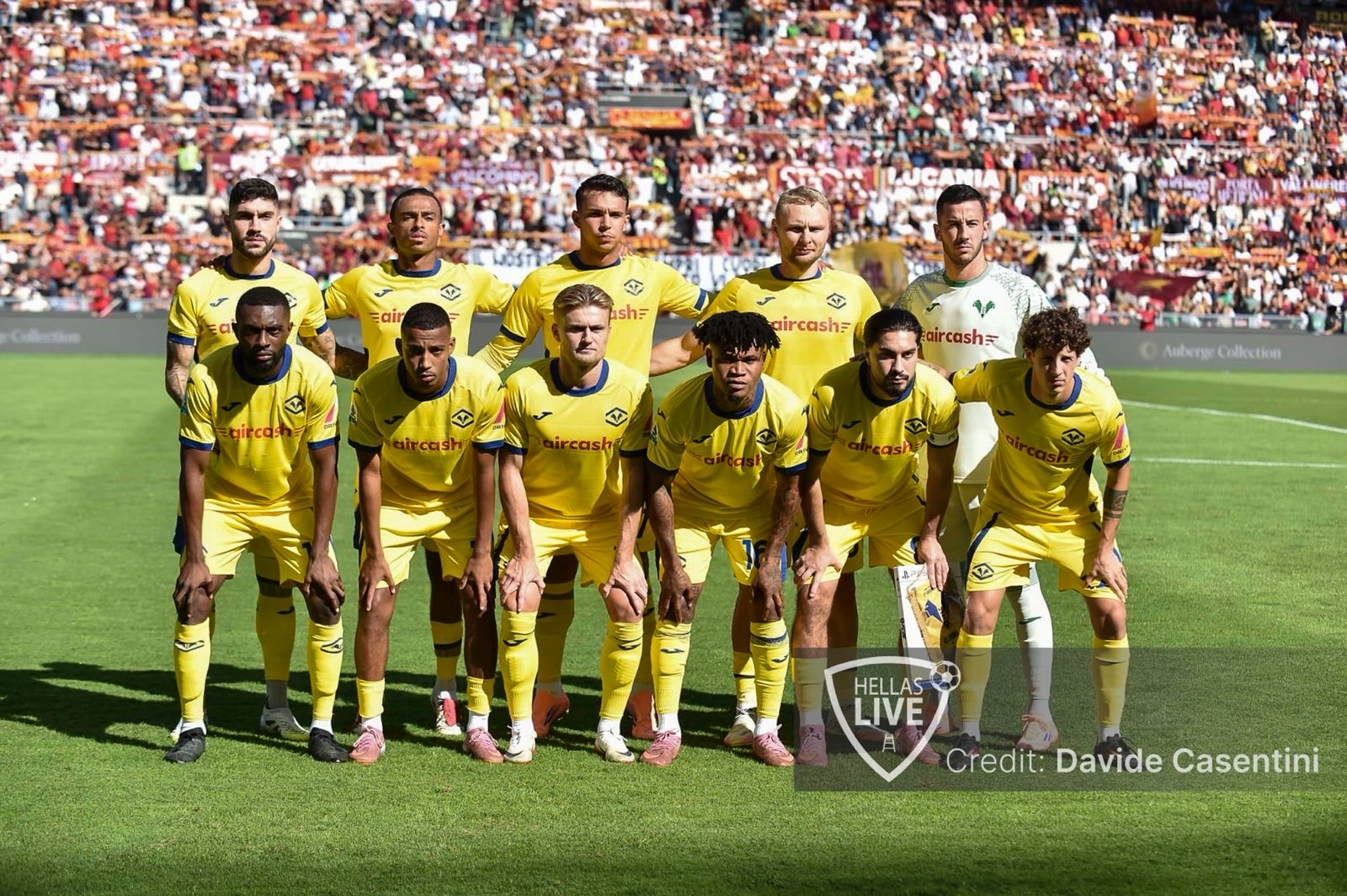 Pagelle gialloblù. Roma-Hellas Verona 2-0