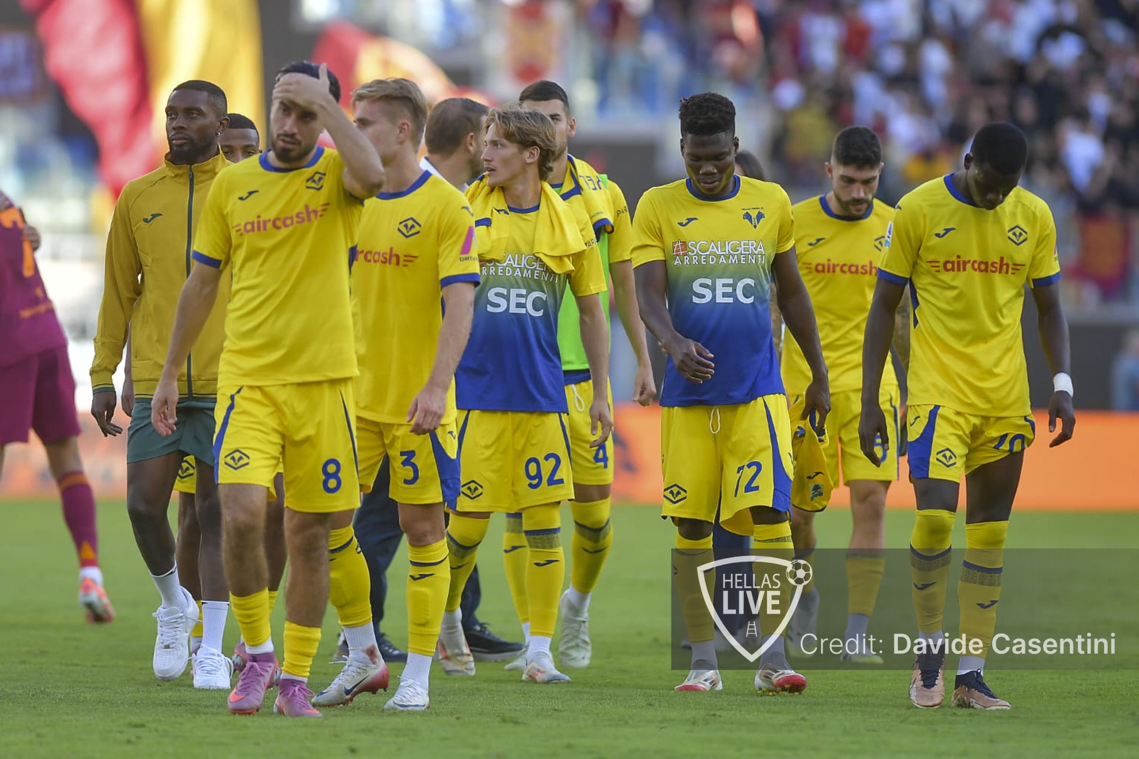 Hellas Verona, allenamento questo pomeriggio