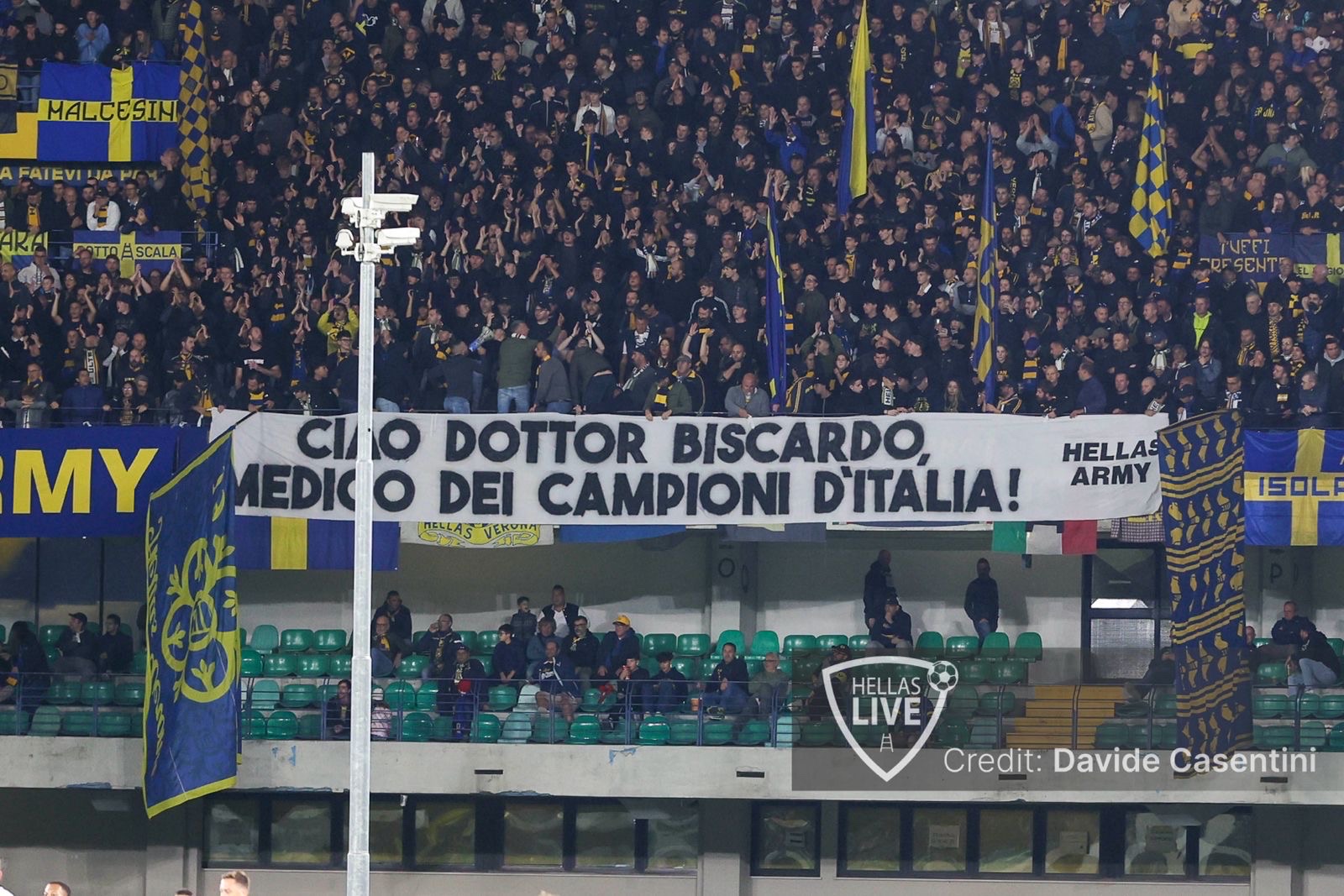 Ciao Dottor Biscardo, medico dei Campioni d’Italia!