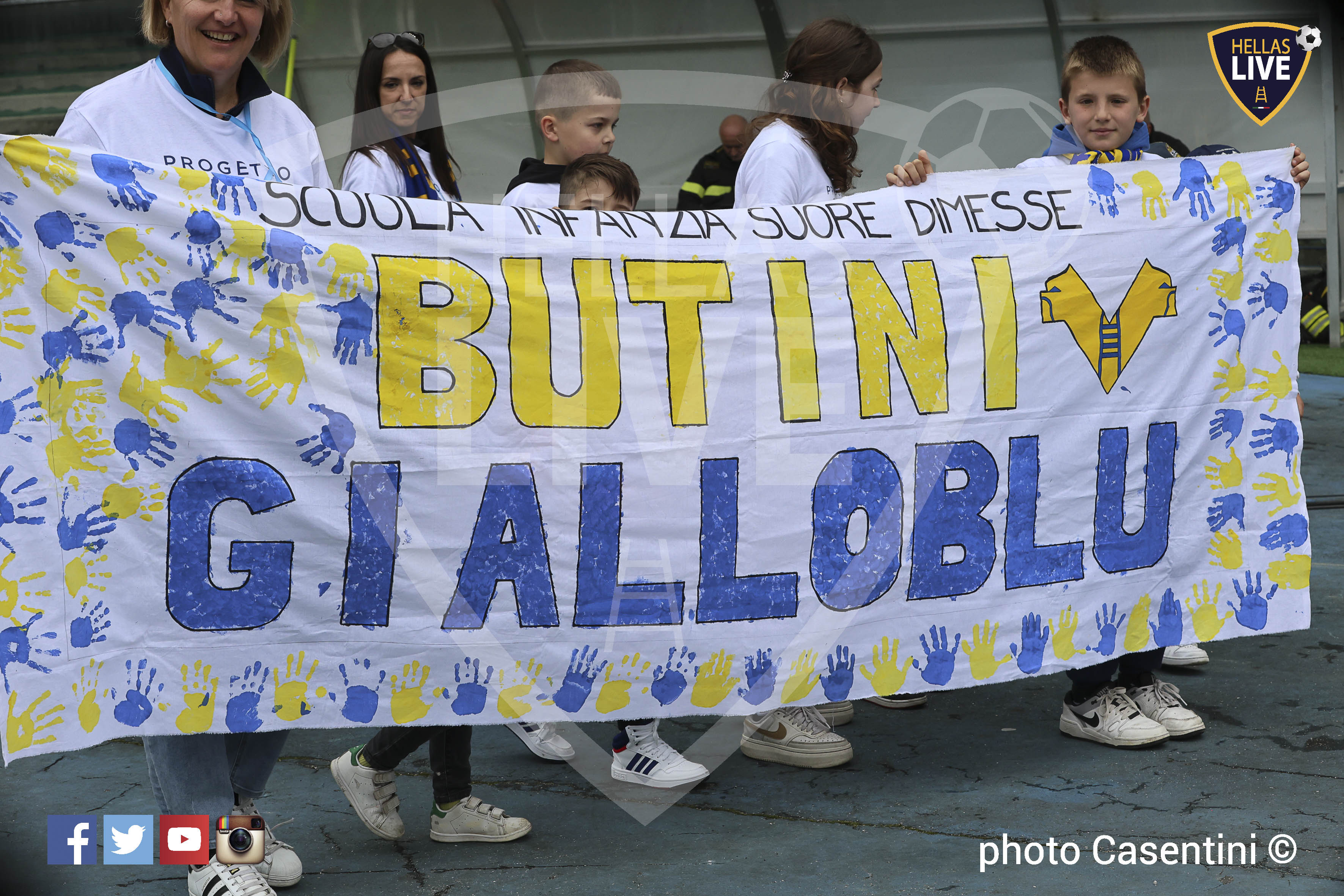 “Gioca con la tua classe Hellas Verona”. Progetto Scuola, aperte le iscrizioni per l’edizione 2025/26