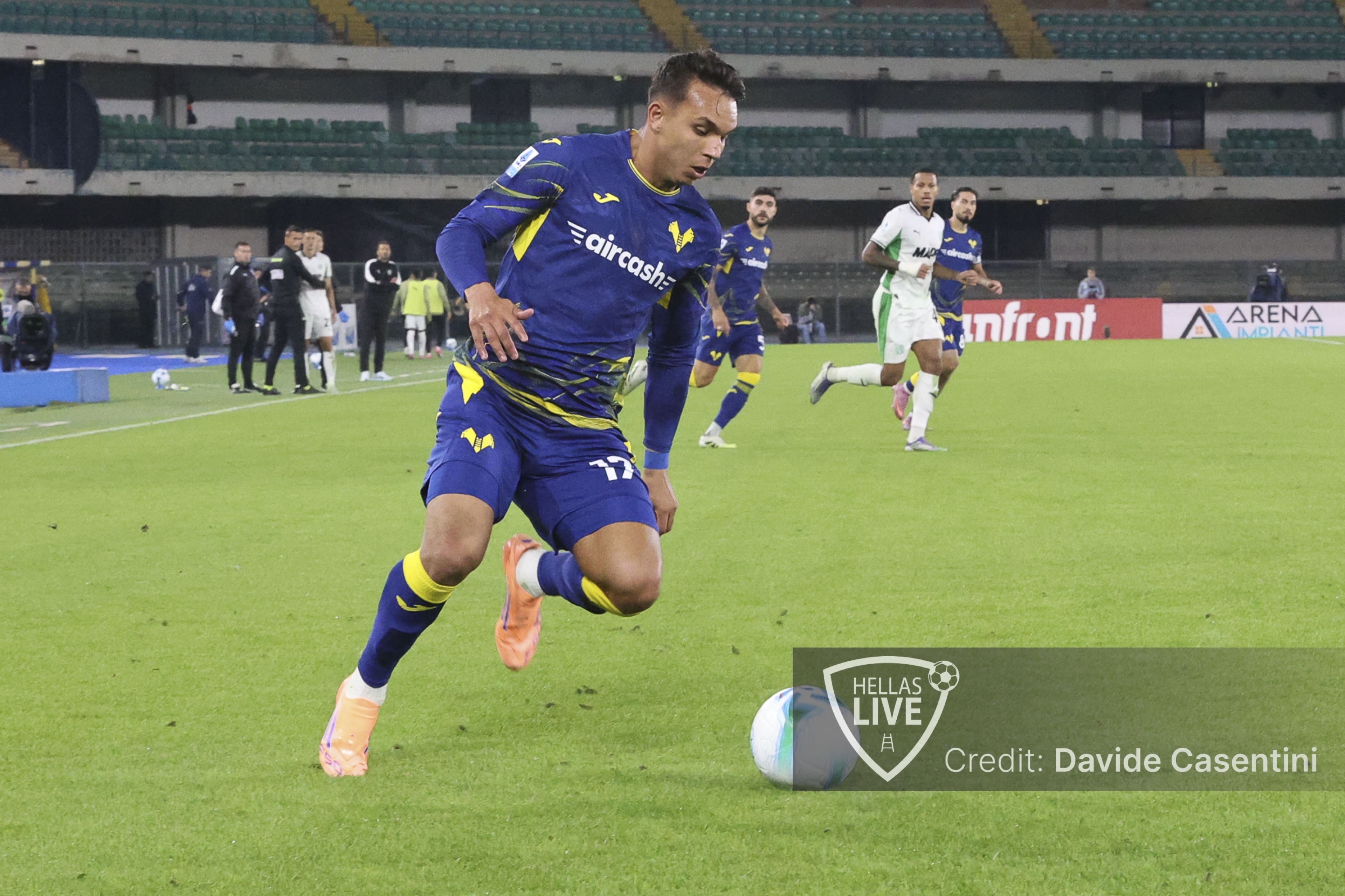 Hellas Verona, allenamento questa mattina