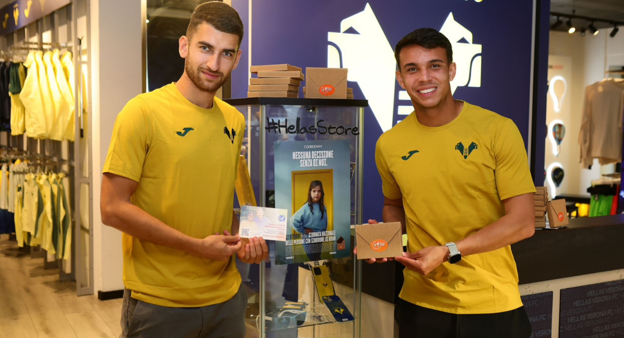 Hellas Verona al fianco della Fondazione Più di un Sogno