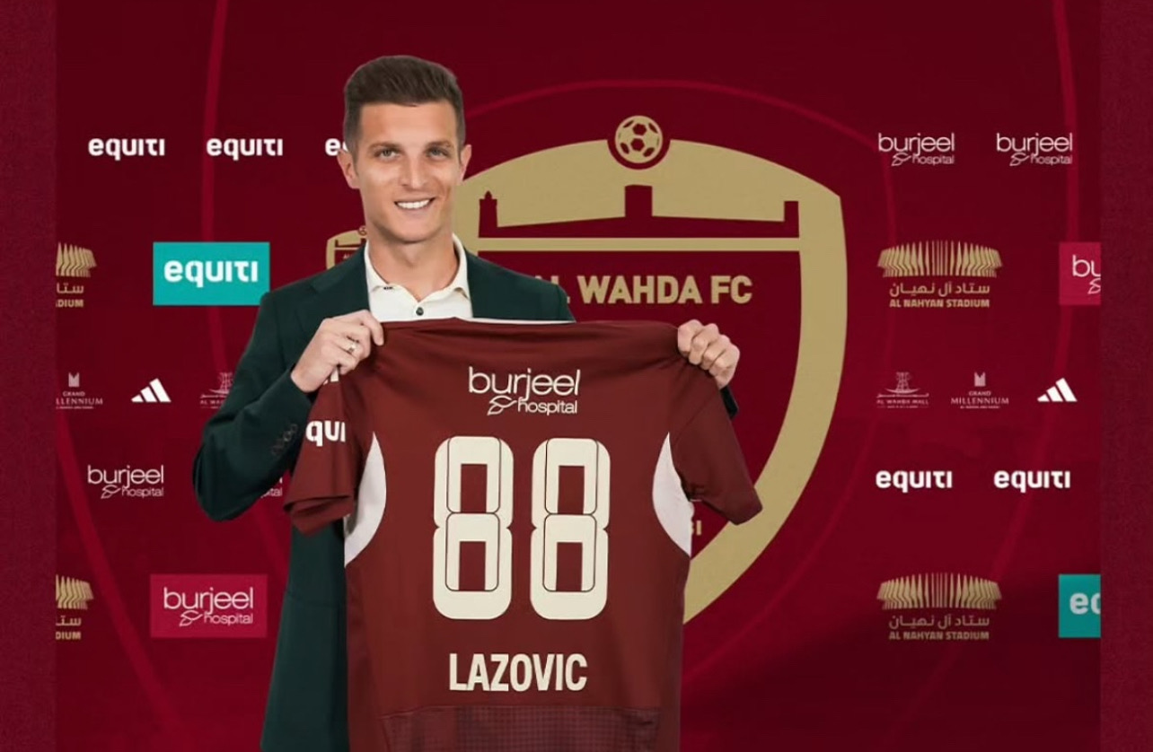 Ufficiale. Lazovic all’Al Wahda FC. Maglia n.88 per l’ex gialloblù