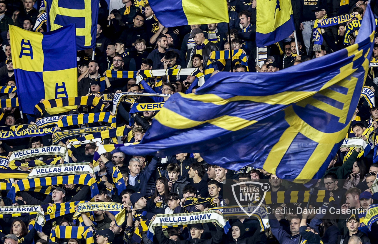 Pisa-Hellas Verona, Settore Ospiti esaurito