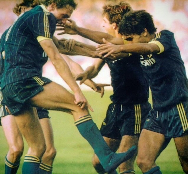 14 ottobre 1984, il gol senza scarpa di Elkjaer