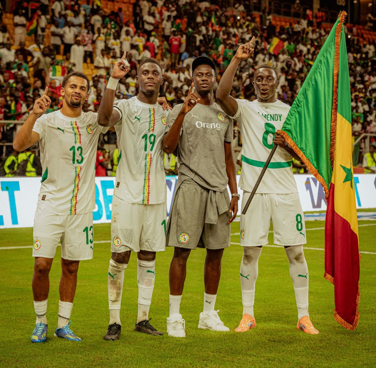 Senegal qualificato al Mondiale. La gioia del gialloblù Niasse