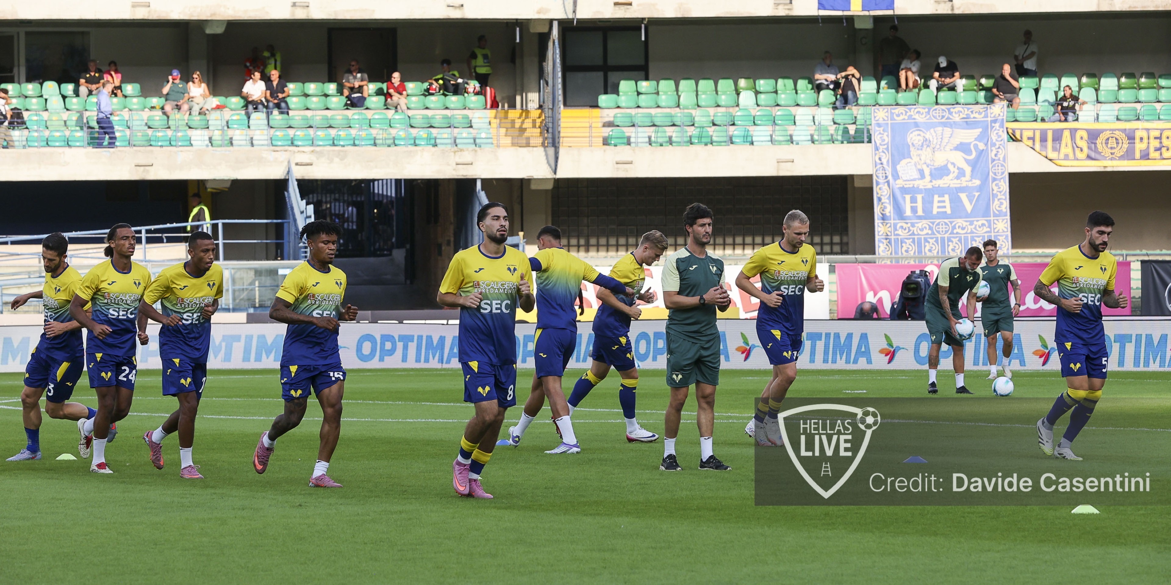 Hellas Verona, rifinitura per i gialloblù